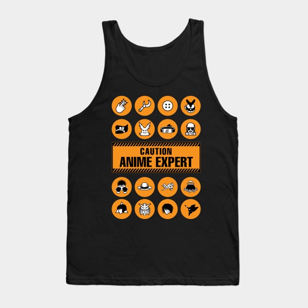 Anime Signs - Expert Tank Top by manoystee